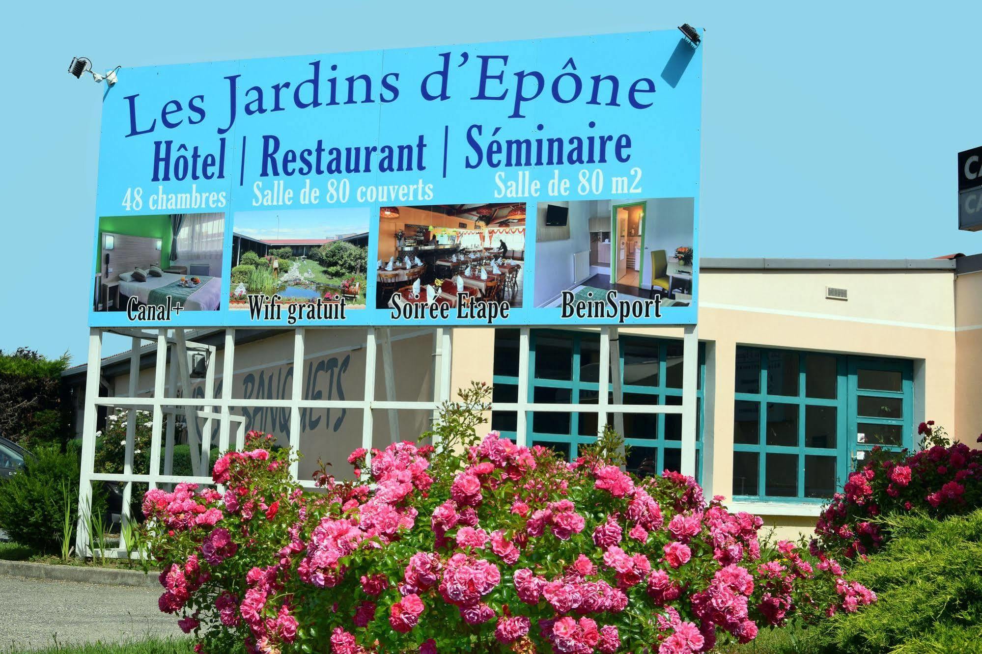 Hotel Restaurant Les Jardins D'Épône Exteriér fotografie